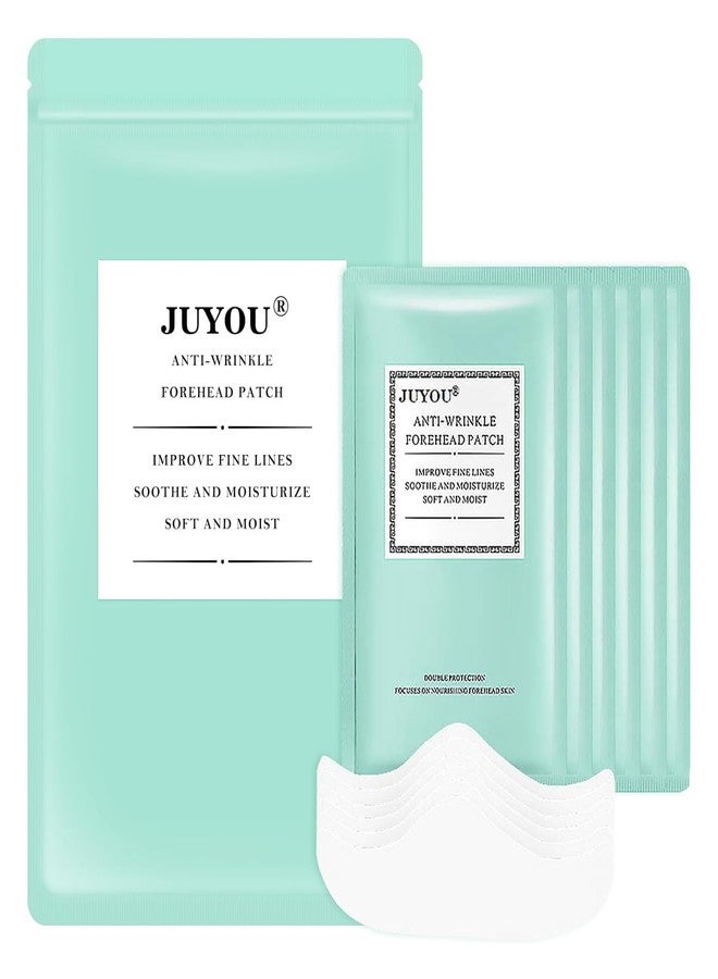 JUYOU Forehead Mask, Pad, Anti-Wrinkle Patch, Firming Collagen Anti-Wrinkle Gel Sticker, Reduce Fine Lines Moisturizers Deeply Repairs (6Packs) - Image 1
